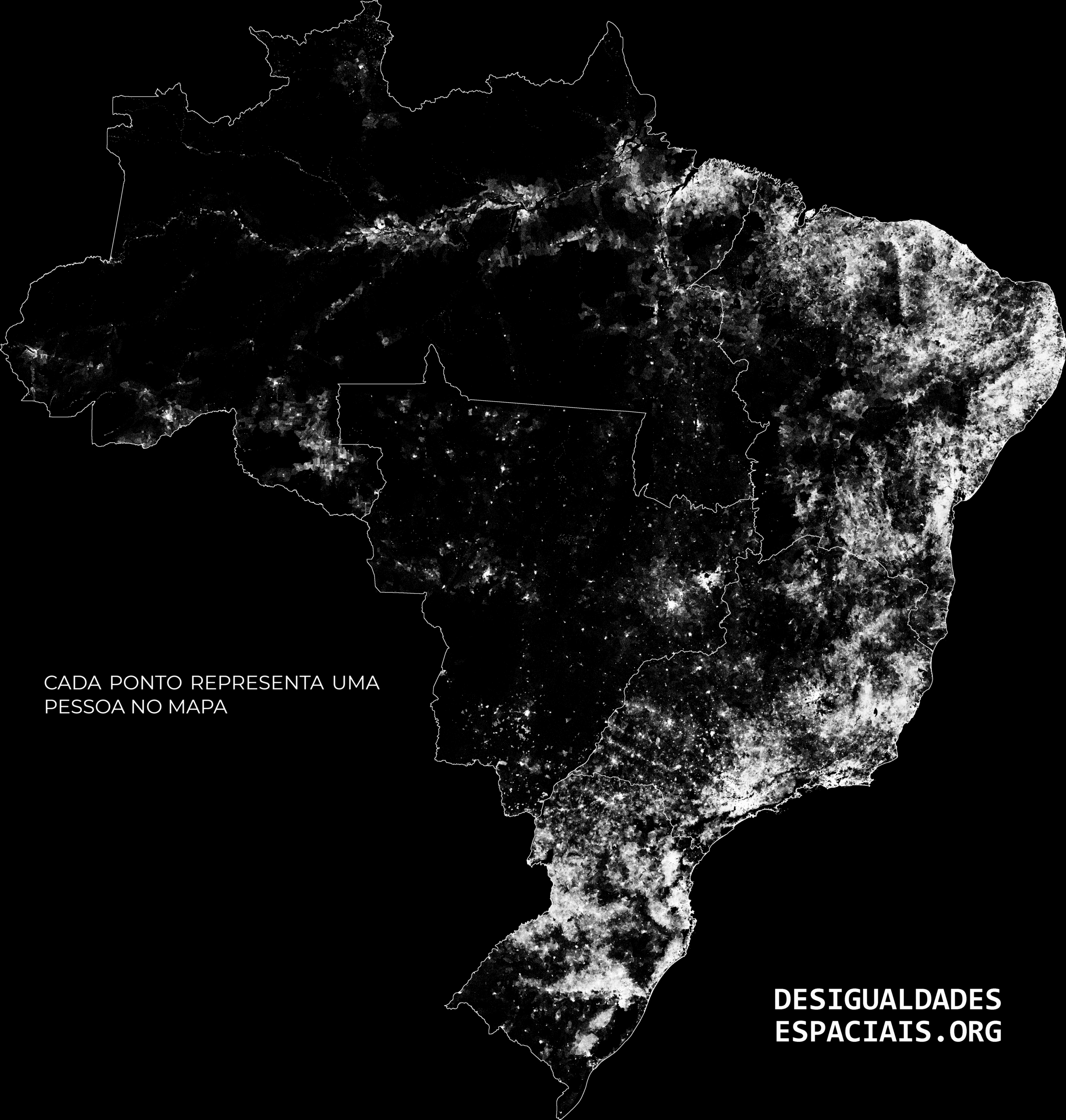 Mapas Raciais do Brasil